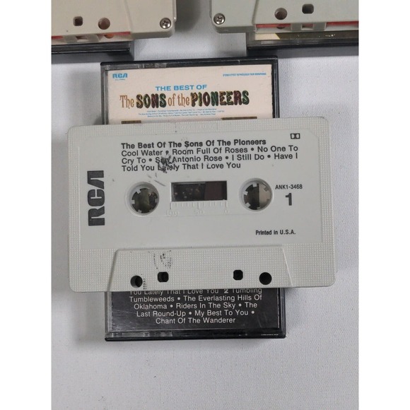 The Sons Of The Pioneers Lot Of 3 Cassettes Cool Water Tumbling Tumbleweeds Best - Picture 6 of 6